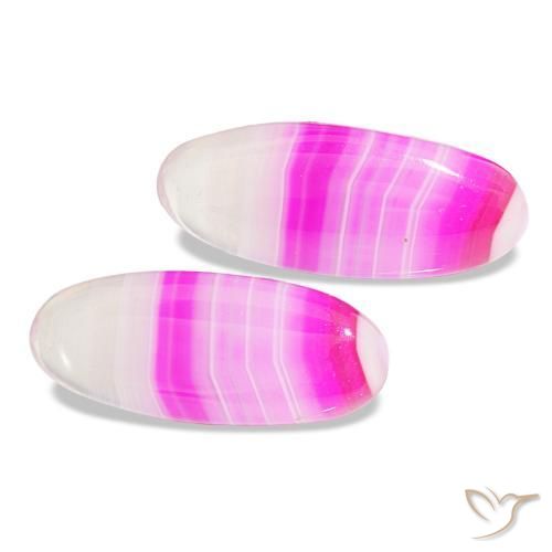 Gemme di Agata Multicolore naturale da 15.00 ct, Taglio ovale, Trasparente