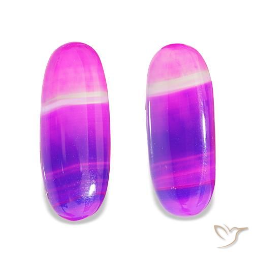 Gemme di Agata Multicolore naturale da 26.61 ct, Taglio ovale, Trasparente