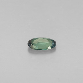 Alessandrite Verde / Rosso naturale da 0.21 ct, Taglio ovale, VS
