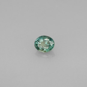 Alessandrite naturale multicolore da 0,33 ct, taglio ovale, VS-SI