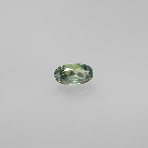 Alessandrite naturale multicolore da 0,37 ct, taglio ovale, VVS-VS