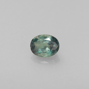 Alessandrite naturale multicolore da 0,23 ct, taglio ovale, VS