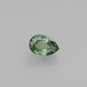 Alessandrite naturale multicolore da 0,27 ct, taglio a pera, VS