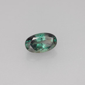 Alessandrite naturale multicolore da 0,82 ct, taglio ovale, VS