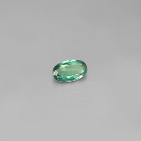 Alessandrite Verde / Rosso naturale da 0.30 ct, Taglio ovale, VVS-VS