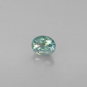 Alessandrite naturale multicolore da 0,36 ct, taglio ovale, VVS-VS