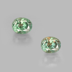 Alessandrite naturale multicolore da 0,54 ct, taglio ovale, VVS-VS