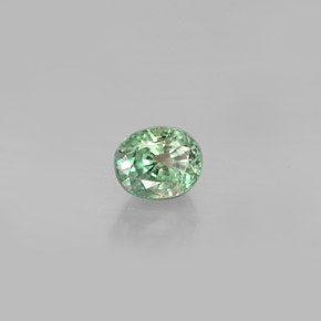 Alessandrite naturale multicolore da 0,54 ct, taglio ovale, VVS-VS