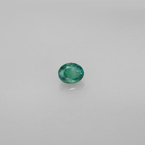 Alessandrite verde/rosso naturale da 0,30 ct, taglio ovale, VS
