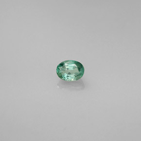 Alessandrite Verde / Rosso naturale da 0.29 ct, Taglio ovale, VS