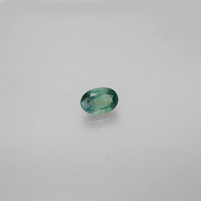 Alessandrite Verde / Rosso naturale da 0.28 ct, Taglio ovale, VS