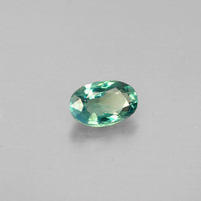 Alessandrite naturale multicolore da 0,32 ct, taglio ovale, VVS-VS