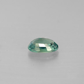 Alessandrite naturale multicolore da 0,32 ct, taglio ovale, VVS-VS