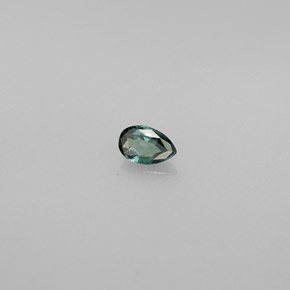 Alessandrite naturale multicolore da 0,13 ct, taglio a pera, VS