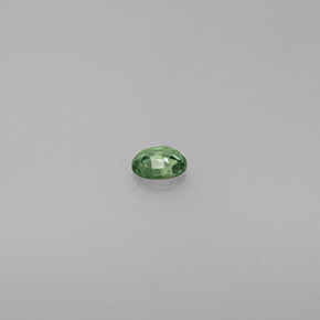 Alessandrite verde/rosso naturale da 0,13 ct, taglio ovale, VS