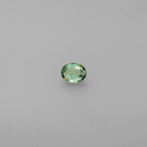 Alessandrite Verde / Rosso naturale da 0.15 ct, Taglio ovale, VS
