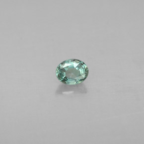 Alessandrite naturale multicolore da 0,11 ct, taglio ovale, VS