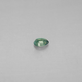 Alessandrite naturale multicolore da 0,09 ct, taglio a pera, VS