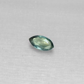 Alessandrite naturale multicolore da 0,15 ct, marchesa, VS