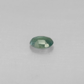 Alessandrite Verde / Rosso naturale da 0.15 ct, Taglio ovale, VS
