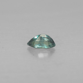 Alessandrite Verde / Rosso naturale da 0.15 ct, Forma a pera, VS