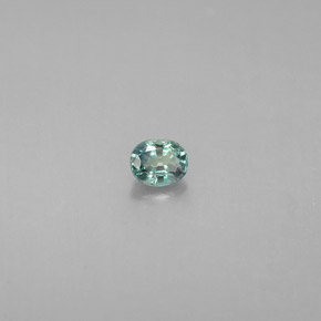 Alessandrite naturale multicolore da 0,13 ct, taglio ovale, VS