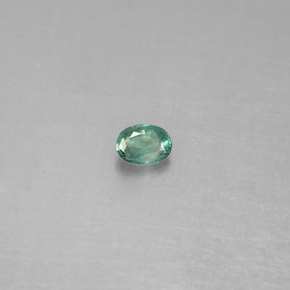 Alessandrite naturale multicolore da 0,13 ct, taglio ovale, VS