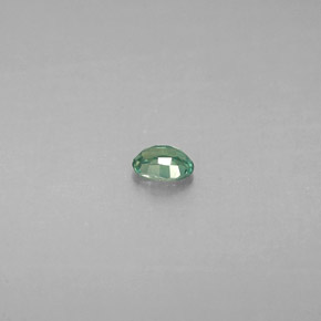 Alessandrite Verde / Rosso naturale da 0.11 ct, Taglio ovale, VS