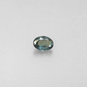 Alessandrite naturale multicolore da 0,10 ct, taglio ovale, VS
