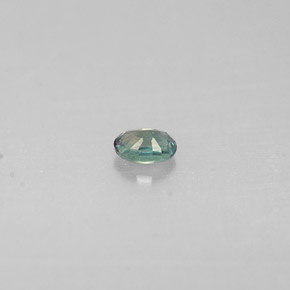 Alessandrite Verde / Rosso naturale da 0.09 ct, Taglio ovale, VS