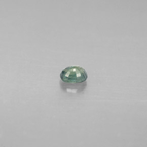 Alessandrite Verde / Rosso naturale da 0.14 ct, Taglio ovale, VS
