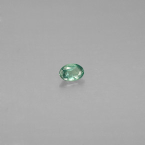 Alessandrite Verde / Rosso naturale da 0.06 ct, Taglio ovale, VS