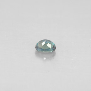 Alessandrite Verde / Rosso naturale da 0.13 ct, Taglio ovale, VS