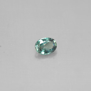 Alessandrite naturale multicolore da 0,14 ct, taglio ovale, VS