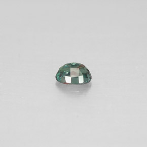 Alessandrite naturale multicolore da 0,12 ct, taglio ovale, VS