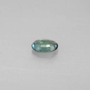 Alessandrite Verde / Rosso naturale da 0.15 ct, Taglio ovale, VS
