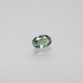 Alessandrite naturale multicolore da 0,10 ct, taglio ovale, VS