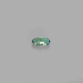 Alessandrite Verde / Rosso naturale da 0.12 ct, Taglio ovale, VS