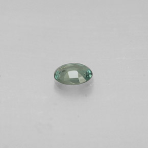 Alessandrite Verde / Rosso naturale da 0.12 ct, Taglio ovale, VS