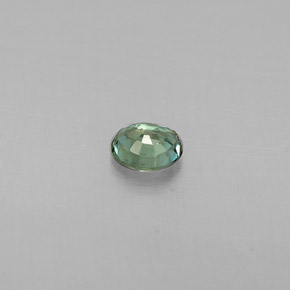 Alessandrite Verde / Rosso naturale da 0.15 ct, Taglio ovale, VS