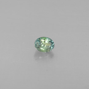 Alessandrite naturale multicolore da 0,13 ct, taglio ovale, VS