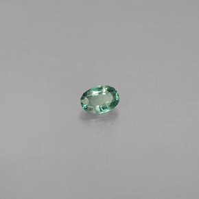 Alessandrite Verde / Rosso naturale da 0.12 ct, Taglio ovale, VS