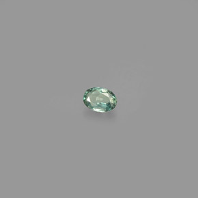 Alessandrite Verde / Rosso naturale da 0.08 ct, Taglio ovale, VS
