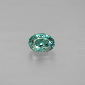 Alessandrite Verde / Rosso naturale da 0.45 ct, Taglio ovale, VS