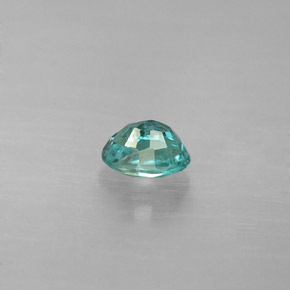 Alessandrite Verde / Rosso naturale da 0.45 ct, Taglio ovale, VS