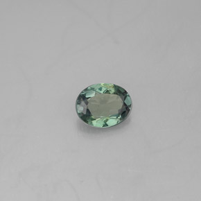 Alessandrite naturale multicolore da 0,30 ct, taglio ovale, VVS-VS