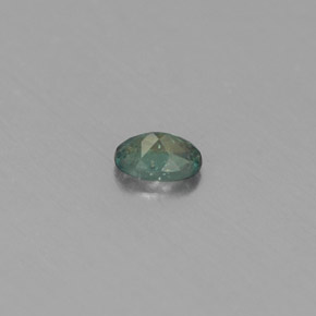 Alessandrite naturale multicolore da 0,12 ct, taglio ovale, VS