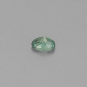 Alessandrite naturale multicolore da 0,13 ct, taglio ovale, VS