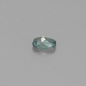 Alessandrite Verde / Rosso naturale da 0.13 ct, Taglio ovale, VS