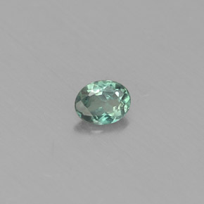 Alessandrite naturale multicolore da 0,13 ct, taglio ovale, VS